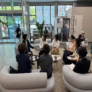 기관 벤치마킹을 위한 기관 라운딩(청주시 여성가족과)